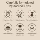 Aveeno Calm + Restore Oat Gel Face Moisturizer for Sensitive Skin, Face Cream, 1.7 oz