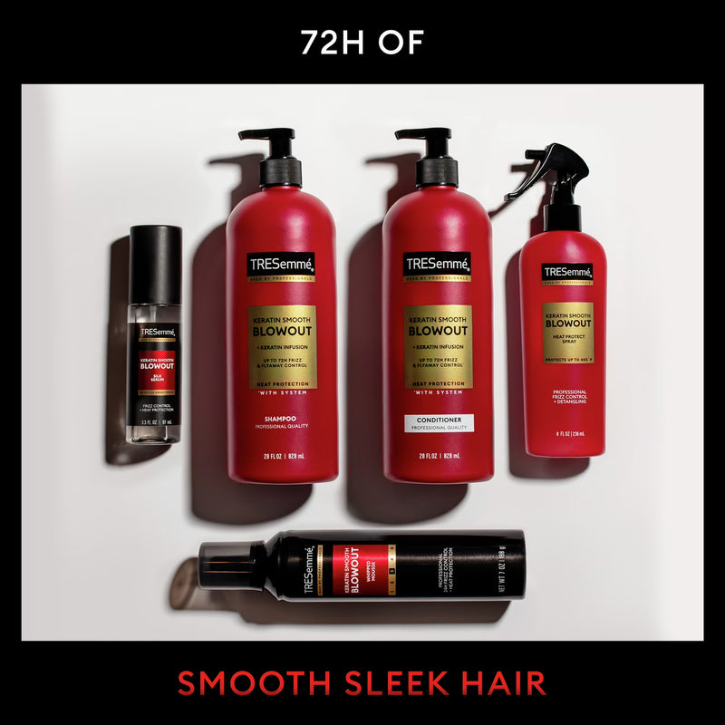Tresemme Shampoo & Conditioner Keratin Smooth, 28 Fl oz 2 Count