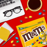 M&M'S Peanut Milk Chocolate Candy, Sharing Size (10.05 oz)