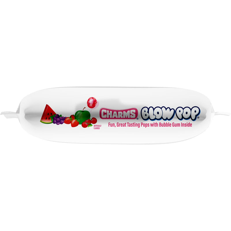 Charms Blow Pops, Assorted Flavored Gluten Free Lollipops, 10.4 oz