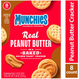 Munchies Real Peanut Butter Baked Golden Toast Sandwich Crackers, 11.36 oz