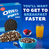 Post OREO PUFFS™ Cereal, Crunchy 16.5 oz box