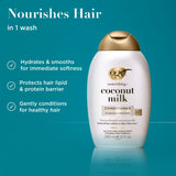 OGX Nourishing + Coconut Milk Moisturizing Hair Conditioner, 13 fl. oz
