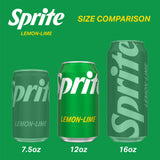 Sprite Lemon-Lime Caffeine Free Soda Pop Cans, 12 fl oz, 24 Pack