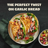 Stonefire® Roasted Garlic Naan Bread, Soft Authentic Flatbread for Dipping & Pizza, 8.8 oz, 2 Count