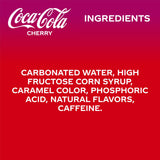 Coca-Cola Cherry Soda Pop Mini Cans, 7.5 fl oz, 6 Pack
