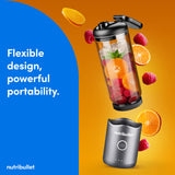 nutribullet Flex portable blender NBPB10200, Gunmetal, 20oz