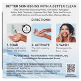Olay Cleansing Melts + Vitamin C Face Wash, 32 count, Water-Activated Face Wash Cleans, Tones, and Refreshes Skin