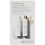 Dove Shampoo & Conditioner Set for Women Bond Strength with Peptide Complex, 12 Fl oz 2 Count Squeeze Bottles