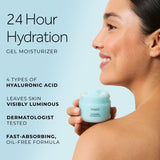 POND’S Fresh Hydration Gel Moisturizer, Hyaluronic Acid, Oil-Free Face Moisturizer – 3.4oz