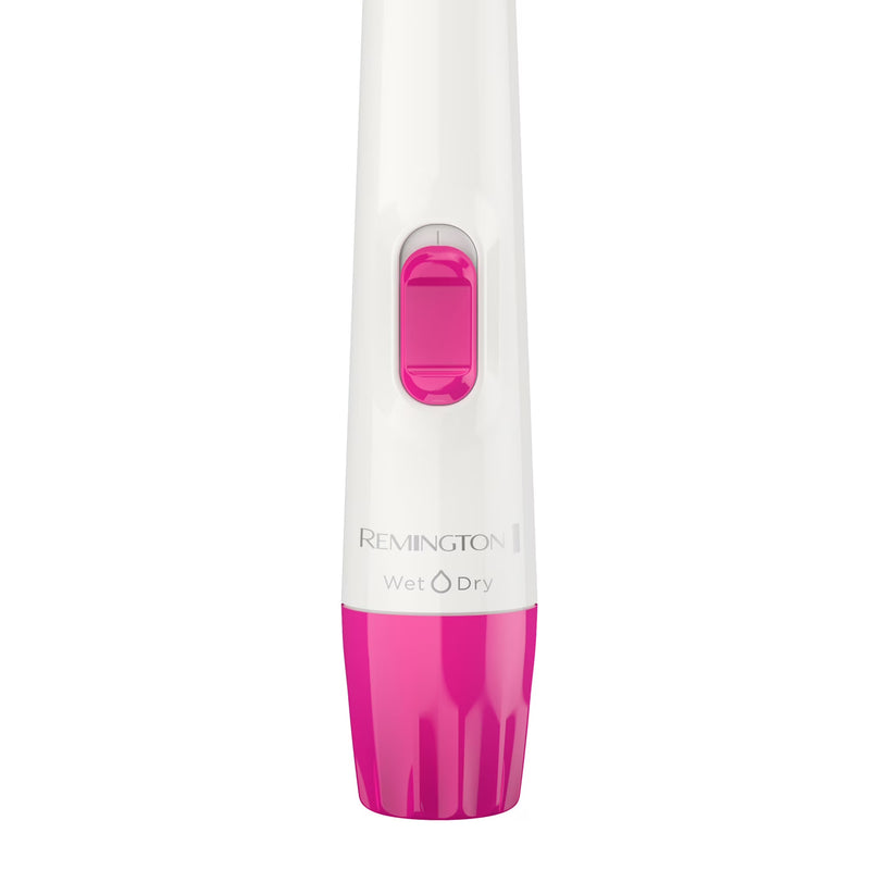 REMINGTON Smooth & Silky Body & Bikini Trimmer Kit, Wet/Dry, Battery Operated, Pink