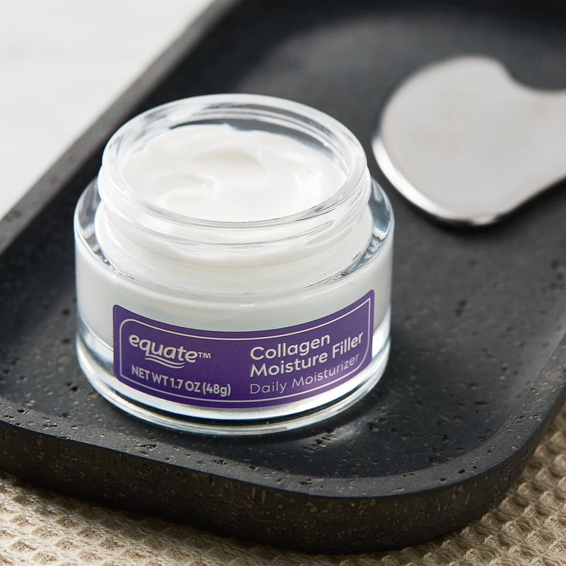 Equate Collagen Moisturizer Day/Night Cream, 1.7 oz.