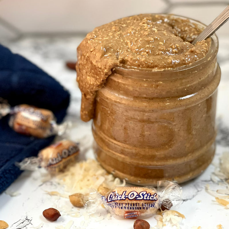 Chick-O-Stick Peanut Butter and Toasted Coconut Bite Size Candy, 3 oz Regular Peg Bag, Gluten Free
