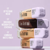 Maybelline Super Stay Lumi-Matte Foundation Makeup, 120, 1 fl oz