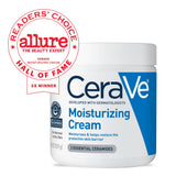 CeraVe Moisturizing Cream for Face & Body Normal to Very Dry Skin with Pump 16 oz