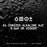 Essentia Ionized Alkaline Water, 9.5 PH until opened, 99.9% Pure, Bottled Water, 6PK 0.252 fl oz