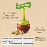 Lindt LINDOR Pistachio Milk Chocolate Candy Truffles, 5.1 oz. Bag