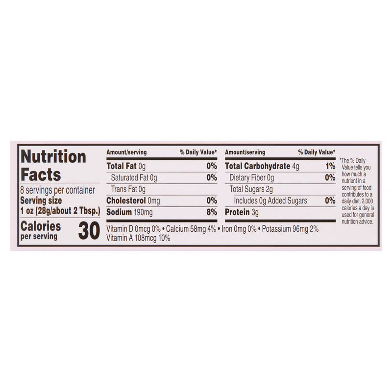 Great Value Fat-Free Cream Cheese Brick, 8 oz Block