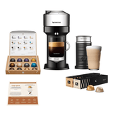 Vertuo Next Coffee and Espresso Maker in Light Gray plus Aeroccino3 Milk Frother in Black, BNV550GRY1BUC1