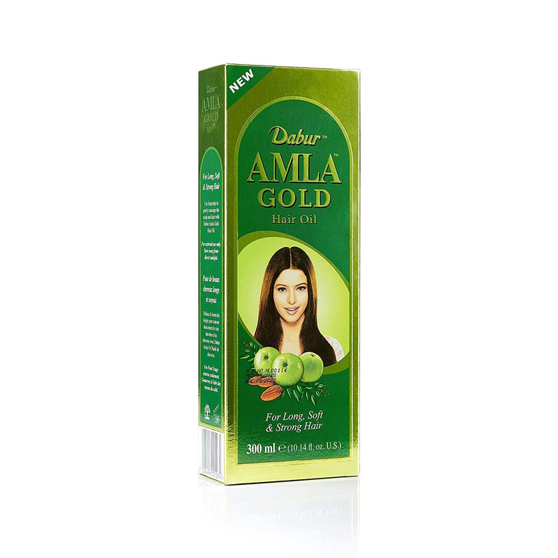 Dabur Amla Gold Hair oil For Long, Soft & Strong Hair 300ml (10.14 oz)