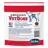Bil-Jac VetDogs Veteran's K-9 Corps Skin & Coat Formula, Soft & Moist Dog Treats, Chicken, 10 oz