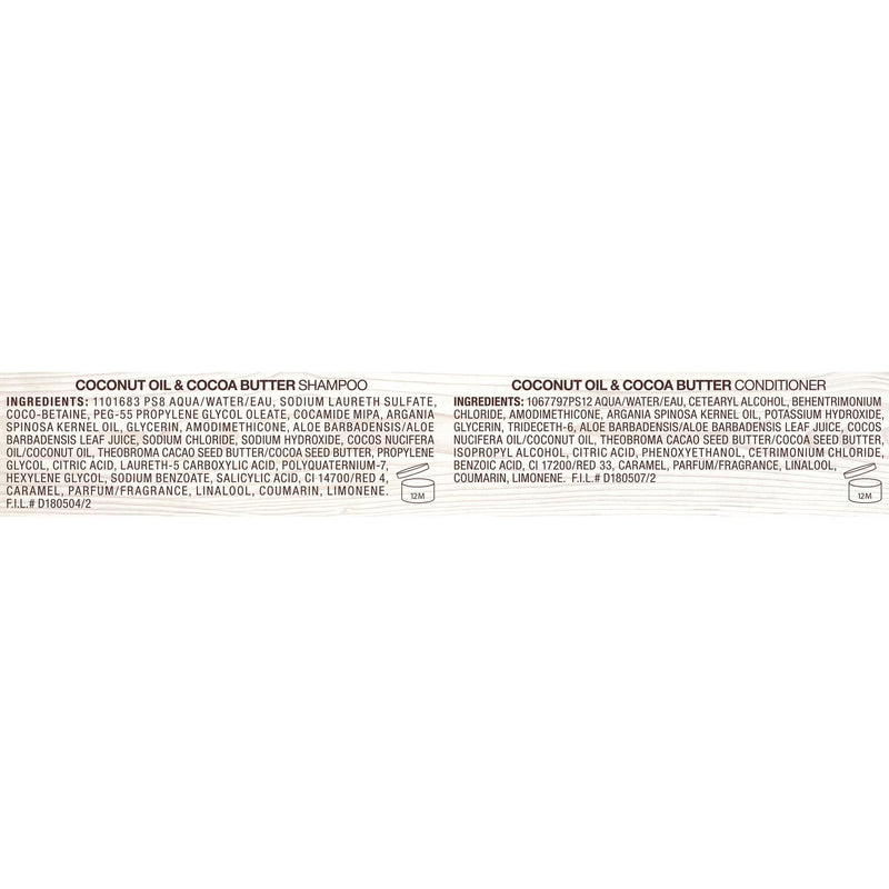 Garnier Whole Blends Smoothing Shampoo and Conditioner Set