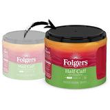 Folgers Half Caff Medium Roast Coffee, 22.6 oz Canister