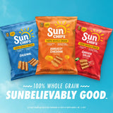 SunChips 100% Whole Grain Snacks, 4 Flavor Variety Pack, 1 oz, 18 Count
