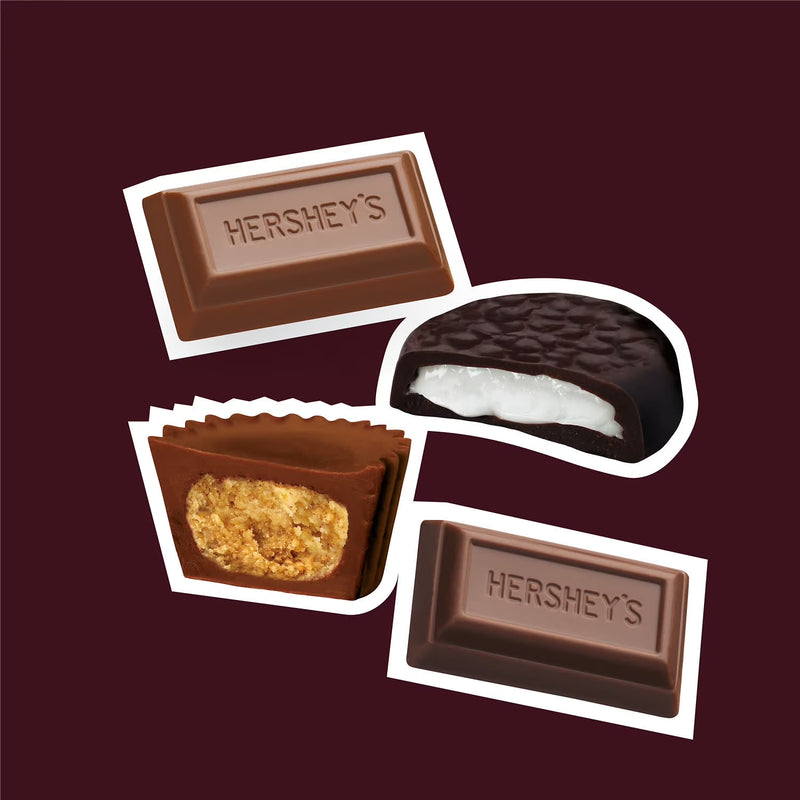 Hershey's, Reese's And York Zero Sugar Assorted Flavored Candy, Variety Bag 15.5 oz