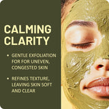 St. Ives BHA Green Tea & Bamboo Face Scrub, Moderate Exfoliating Face Wash with 1% Salicylic Acid, 6oz