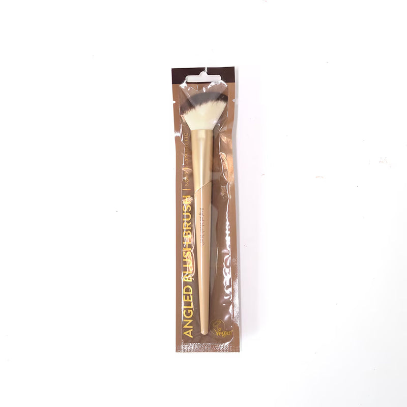 Walmart Angled Blush Makeup & Cosmetic Brush to Sculp & Contour the Face, Gold