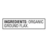 Great Value Organic Ground Cold Milled Flax Seed, 16 oz