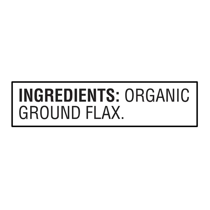 Great Value Organic Ground Cold Milled Flax Seed, 16 oz