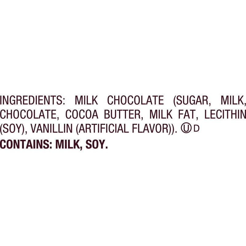 HERSHEY'S KISSES Milk Chocolate Candy Party Pack, 30 oz