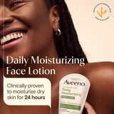 Aveeno Daily Moisturizing Face Lotion with Oat for Dry Skin, 5 fl oz