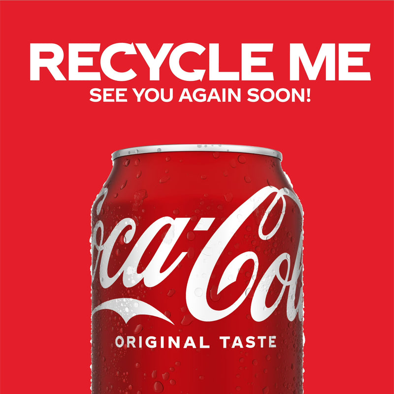 Coca-Cola Soda Pop Fridge Pack Cans, 12 fl oz, 12 Pack