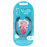 Gillette Venus Mini on The Go Women's Razor Handle with 1 ComfortGlide White Tea Scent Blade Refill + 1 Travel Case