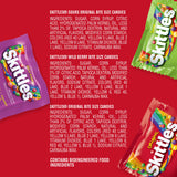 Skittles Original, Wild Berry & Sour Fun Size Chewy Candy, Party Size - 26.46 oz Bulk Bag