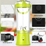 LUXRISEON High Speed Portable Juice Blender with Safety Protection System Quiet Operation