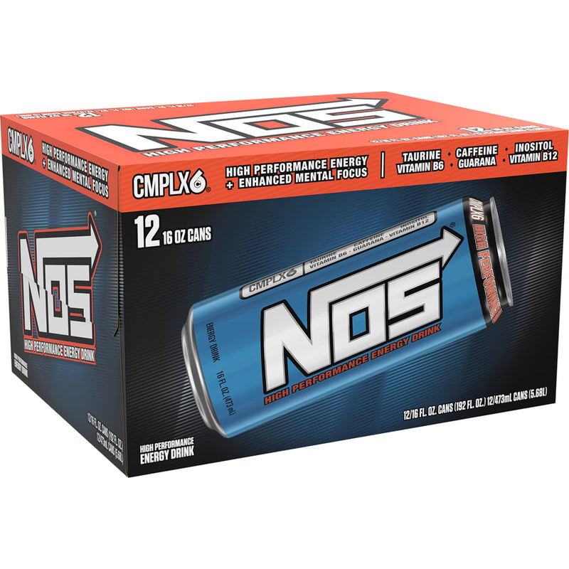 NOS Original 12 Pack - 16 Fl Oz
