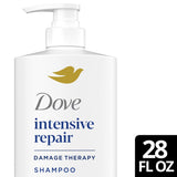 Dove Shampoo for Damaged Hair Intensive Repair with Bio-Protein Care Technology and Amino Serum, 28 fl oz