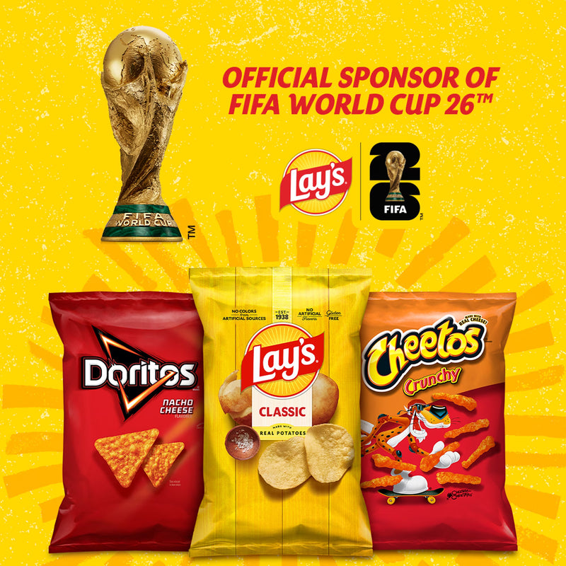 Lay's FIFA Mix Multipack Snack Chips 18 oz 18 count