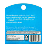 Equate Women's 5-Blade Cartridge Refills for Equate 5-Blade and Gillette Venus Handles, 4 Count