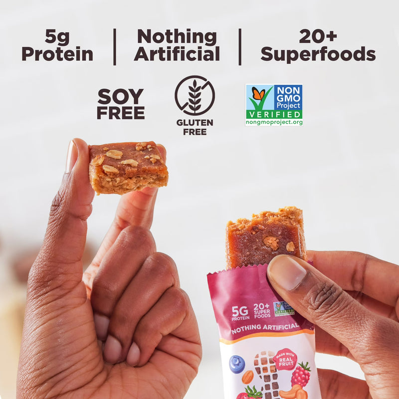 Perfect Bar Mini Gluten-Free PB&J Refrigerated Protein Bar, Kosher, 6 count, 1.05 oz