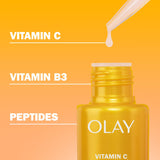 Olay Skin Care Vitamin C + Peptide 24 Brightening Facial Serum, for Dry Dull Skin, 1.3 fl oz