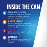 Red Bull Sugarfree Energy Drink, 80mg Caffeine, 8.4 fl. oz., Pack of 12 Cans