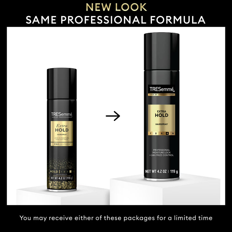 Tresemme Extra Hold Hairspray for 24-Hour Frizz Control, with Pro Lock Tech, 4.2 oz