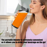 LUXRISEON High Speed Portable Juice Blender with Safety Protection System Quiet Operation