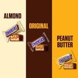 Snickers Fun Size Football Chocolate Bars Variety Pack, Party Size - 24.02 oz Candy Bag