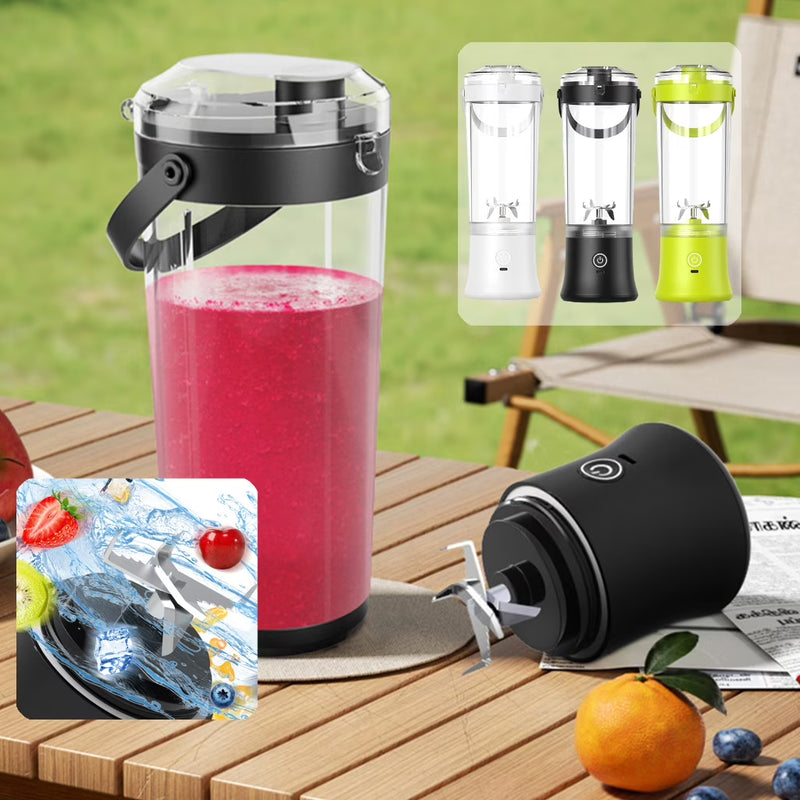 LUXRISEON High Speed Portable Juice Blender with Safety Protection System Quiet Operation